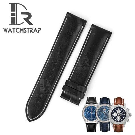 breitling replacement leather straps